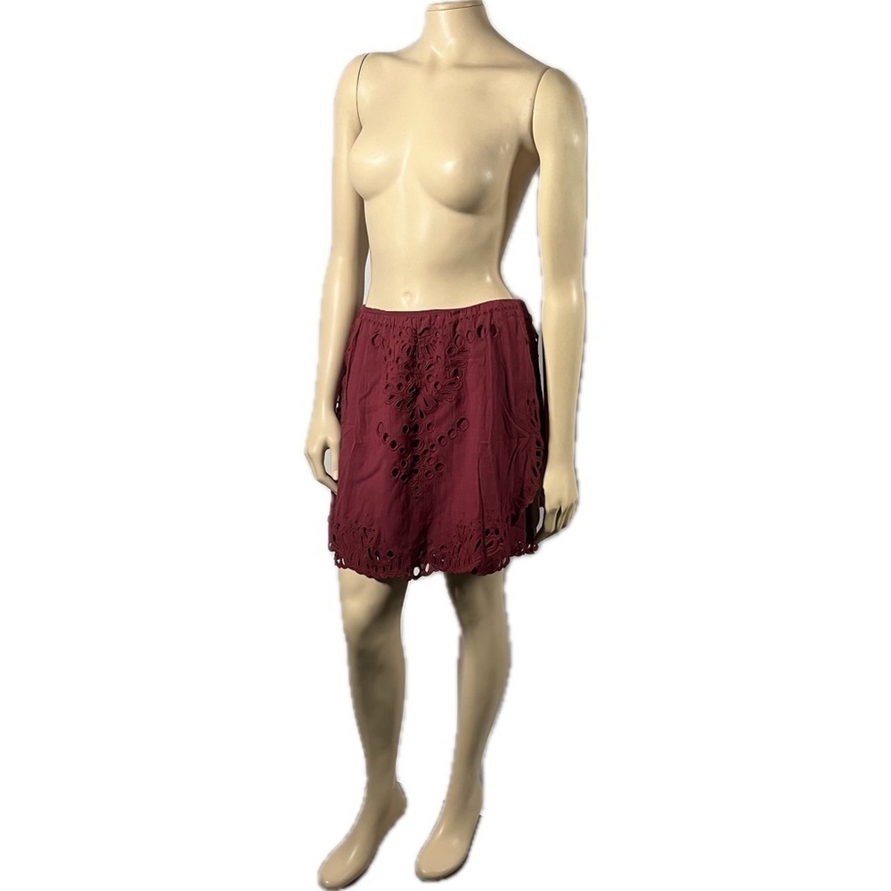 NWT IRO Paris Carina Eyelet Mini Skirt - Picture 3 of 11